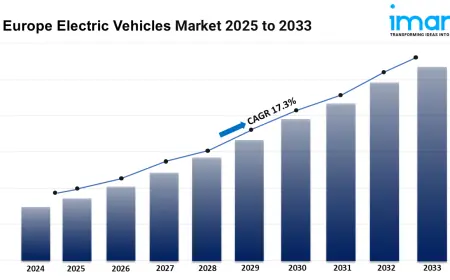 Europe Electric Vehicles Industry Growth, Outlook, Scope, Trends and Opportunity 2025-2033