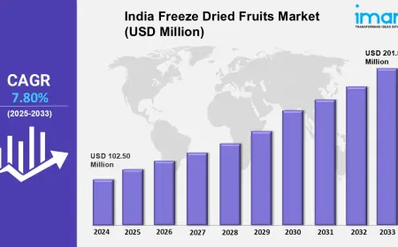 India Freeze Dried Fruits Market 2025-2033: Industry Growth, Size, Share and Research Report