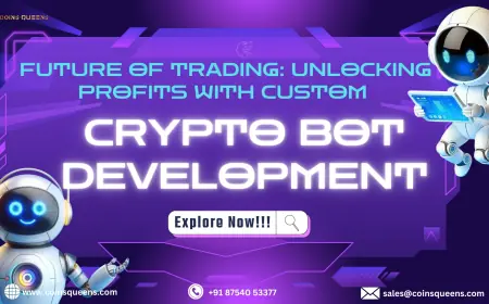 Future Of Trading: Unlocking Profits With Custom Crypto Bot Development