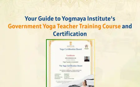Your Guide to Yogmaya Institute's Government Yoga Teacher Training Course and Certification