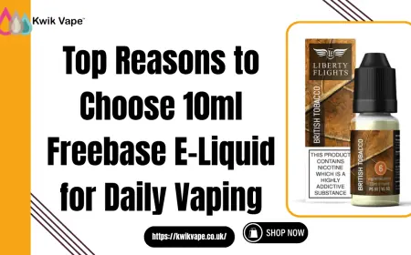 10ml Freebase E-Liquid Vape Range | Kwik Vape UK