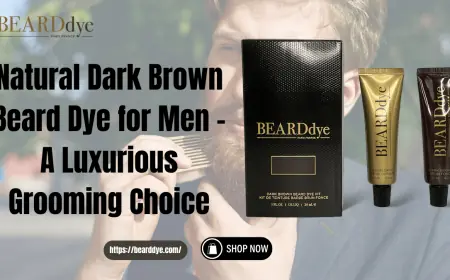 Dark Brown Natural Beard Dye for Men | Beard Dye Australia