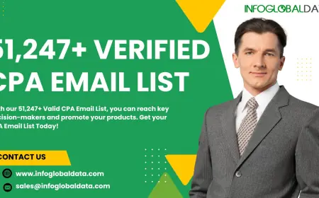 CPA Email List Explained: Connect with Certified Public Accountants via InfoGlobalData