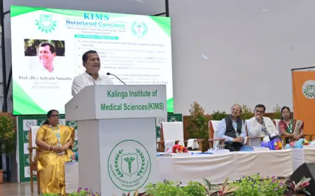 KIMS Nursing Fraternity Hosts a Event in Nursing Education and Leadership—”NurseLead Conclave 2025″