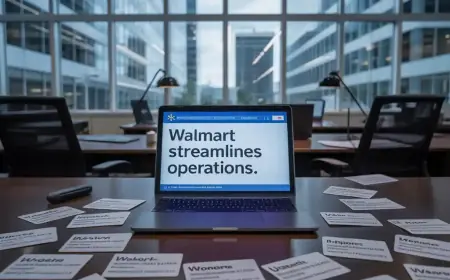 Walmart Eliminating Hundreds of Jobs in Support and Training Roles to Simplify Operations Provide a Detailed Summary