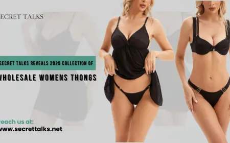 Secret Talks Reveals 2025 Collection Of Wholesale Womens Thongs
