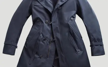 The Ultimate Guide to Men's Black Trench Coats, Navy Trenches, Harrington Jackets, and Raincoats