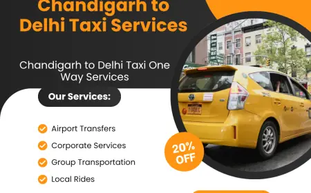 Chandigarh to Delhi taxi