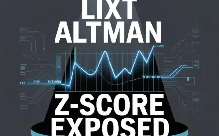 Lixt Altman Z-Score Exposed: The Hidden Number That Could Save Or Doom Your Business!