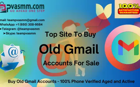 Top 5 Website to Buy Old Gmail Accounts (Bulk, Aged & Verified) – 2025 Trusted List