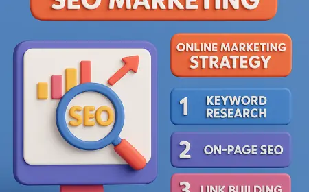 Simple Guide to SEO Marketing and Online Marketing Strategy Steps for Beginners