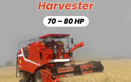 Mini Combine Harvester for Efficient Harvesting 