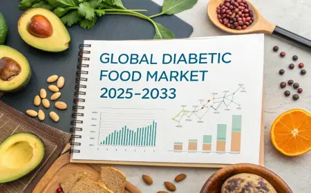 Diabetic Food Market Industry Share, Trends Analysis, Growth, and Forecast 2025-2033