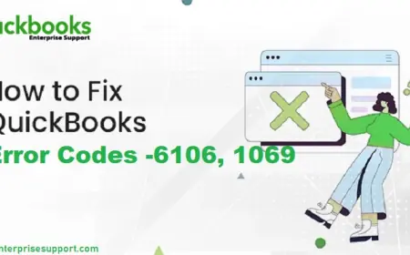 Resolve QuickBooks Error Code 6106, 1069 [DIY Methods]