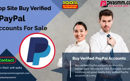 12 Best Sites Buy Verified PayPal Accounts (USA, UK, EU) – Personal & Business