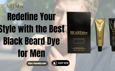 Black Beard Dye by Beard Dye – Luxurious & Natural Grooming