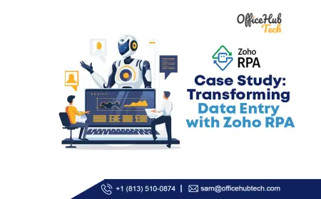 Case Study: Transforming Data Entry with Zoho RPA