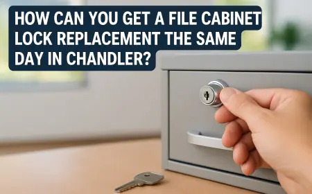 How Can You Get a File Cabinet Lock Replacement the Same Day in Chandler?