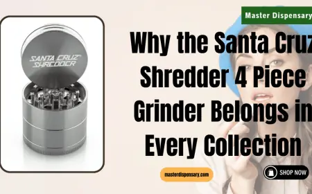 Santa Cruz Shredder 4 Piece Grinder | Master Dispensary USA