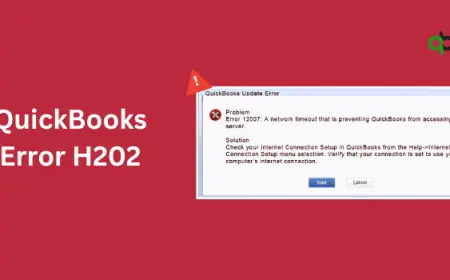 What Causes QuickBooks Error H202 and How to Resolve It Fast