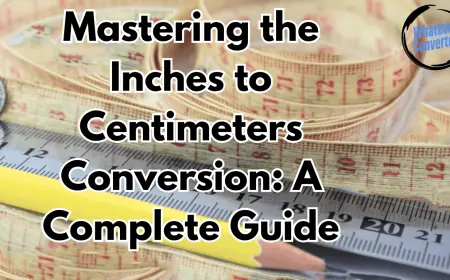 Mastering the Inches to Centimeters Conversion: A Complete Guide