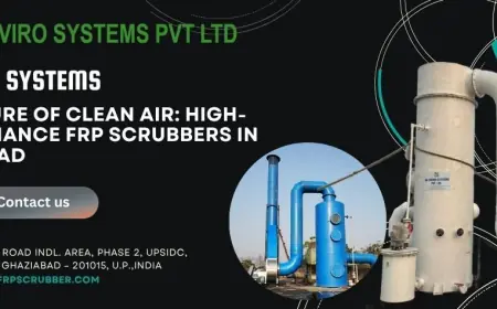 The Future of Clean Air: High-Performance FRP Scrubbers in Ghaziabad