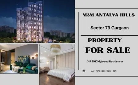 M3M Antalya Hills Sector 79 in  Gurgaon - Turning Properties Into Possibilities