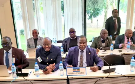 DST Patrick Ocailap leads delegation to Arusha, discusses the removal of EAC’s discriminatory excise duties on export goods. 