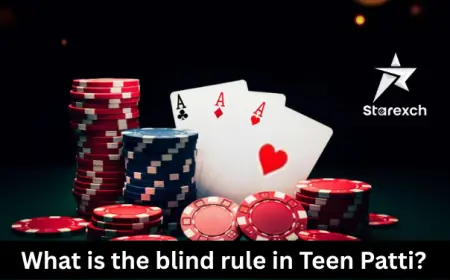 What is the blind rule in Teen Patti?