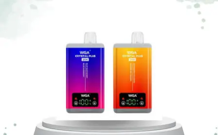WGA Crystal Plus 20000 Box of 10 – The Ultimate Disposable Vape for High Puff Performance