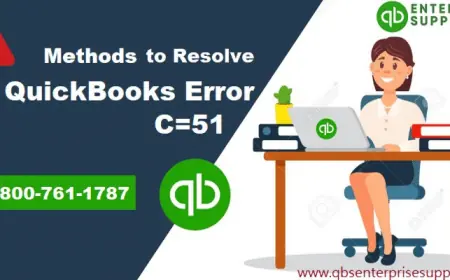 How to Mend QuickBooks Error Code C=51?