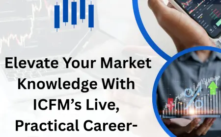 Elevate Your Market Knowledge With ICFM’s Live, Practical Career-Oriented Stock Market Classes