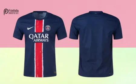 Printfolio Launches Custom PSG Football Jersey in Nepal