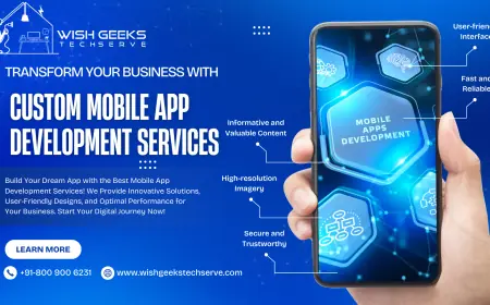 Top App Development Agency in Noida Providing Scalable and Secure Mobile Solutions—Wish Geeks Techserve