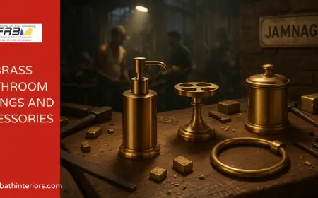 Elegance for Your Bathroom: A Deep Dive into Brass Bathroom Fittings