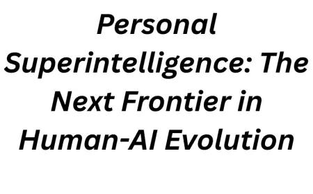 Personal Superintelligence: The Next Frontier in Human-AI Evolution