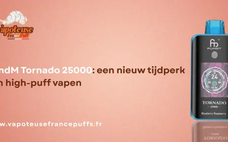 RandM Tornado 25000: een nieuw tijdperk van high-puff vapen