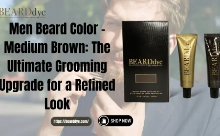 Men Beard Color – Medium Brown | Beard Dye for a Natural Finish