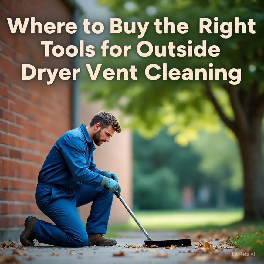 Where to Buy the Right Tools for Outside Dryer Vent Cleaning