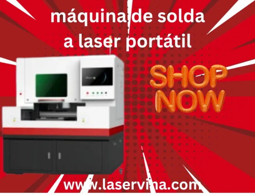 Revolucione sua Produção com a Máquina de Solda a Laser Portátil de Alta Precisão
