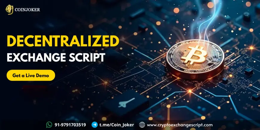 Reinventing Crypto Market Infrastructure with Advanced Decentralized Exchange Script
