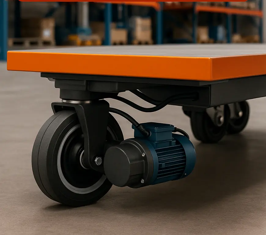 How Motorized Caster Wheels Boost Productivity & Reduce Fatigue