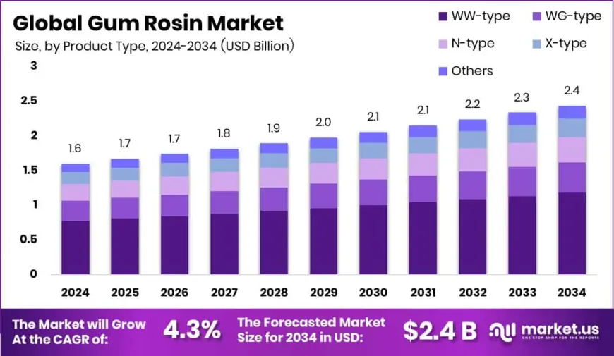 Gum Rosin Market Demand and Supply Forecast