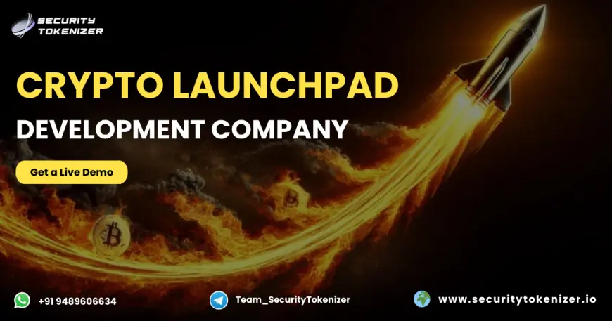 Empower Web3 Projects with Scalable Crypto Launchpad Development Solutions