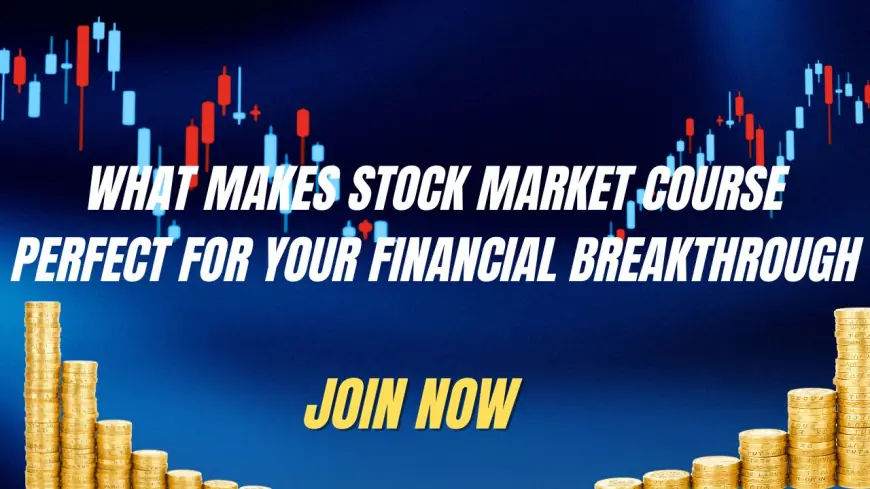 What Makes Stock market course Perfect for Your Financial Breakthrough