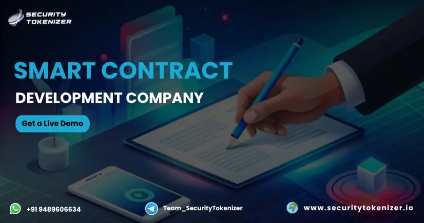 Smart Contract Development Services – Build Secure & Automated Blockchain Logic