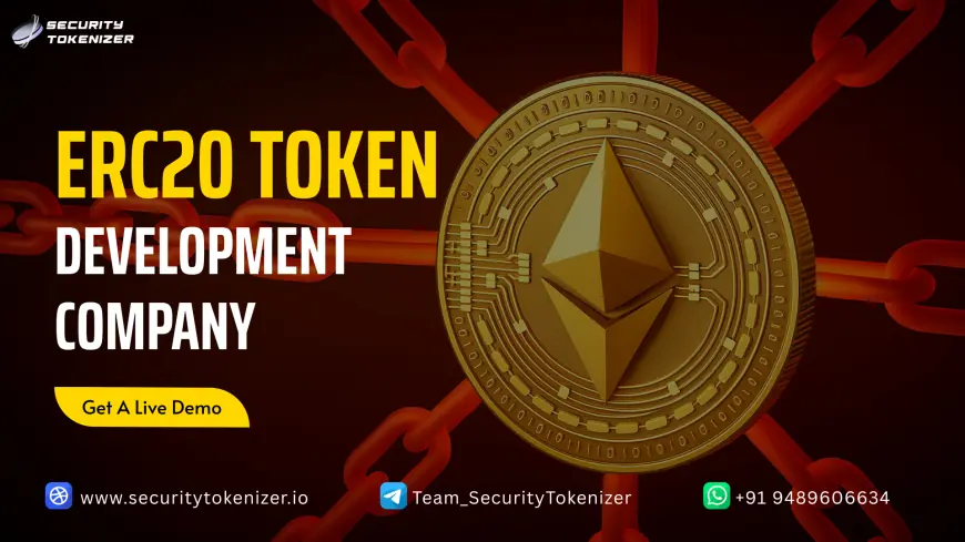 Advanced ERC20 Token Development for Scalable, High-Performance & Regulatory-Ready Digital Assets