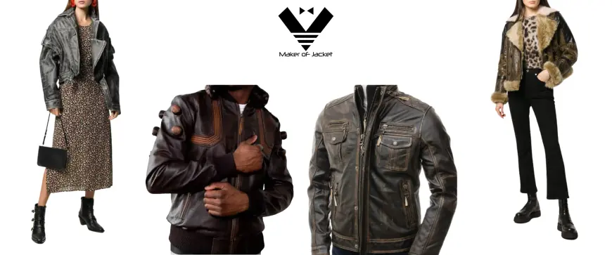 Distressed Bomber Jackets - Classic Look, Modern Twist