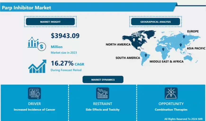 Parp Inhibitor Market: Global Industry Trends, Share, Size, Growth, Opportunity And Forecast 2024-2032