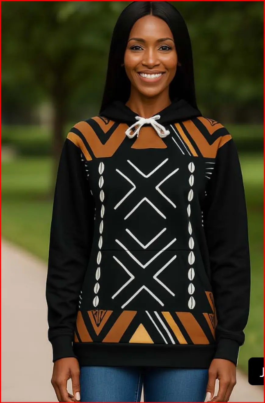 Style and Story Combined: Exploring African-Inspired Hoodies for Women